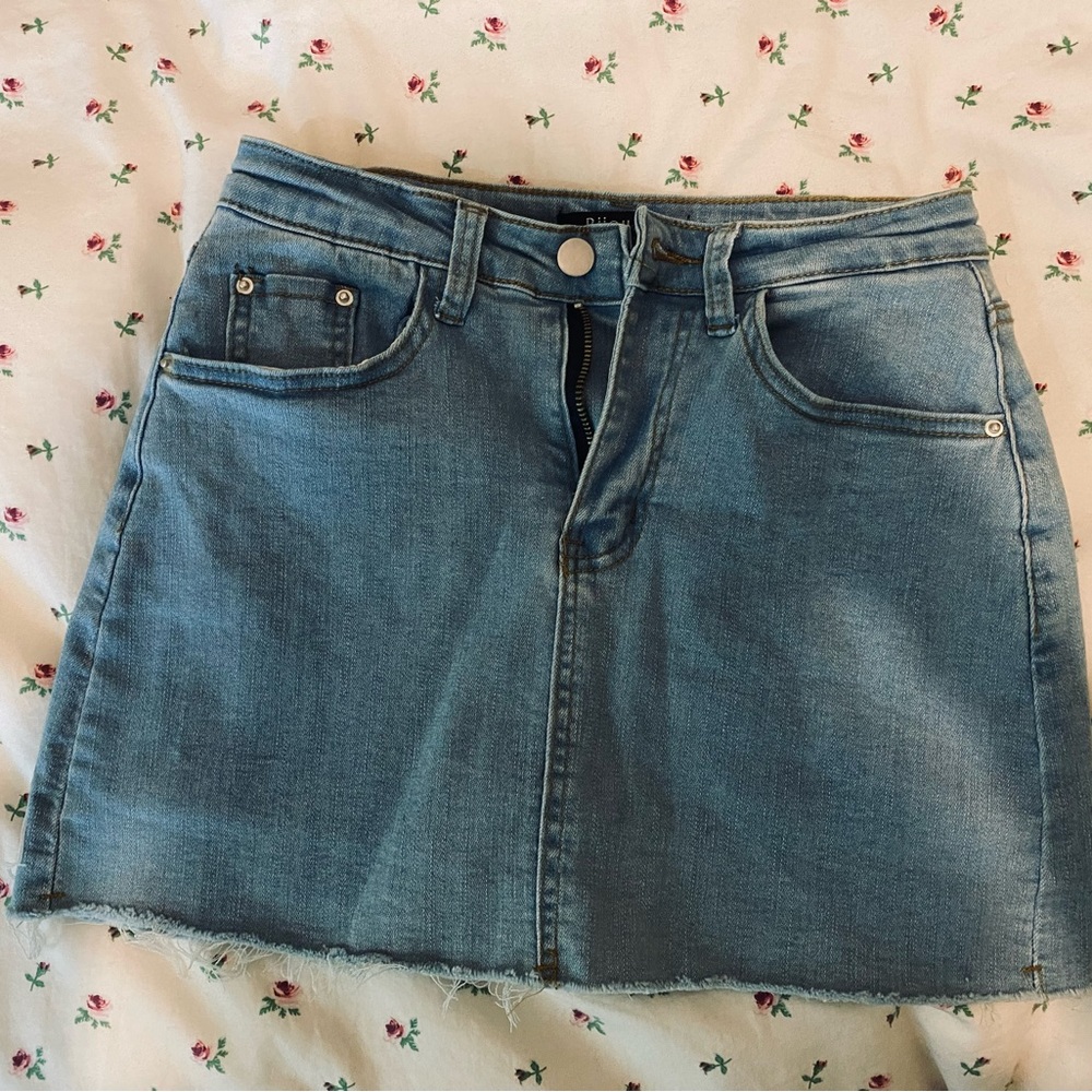 Jean Mini Skort